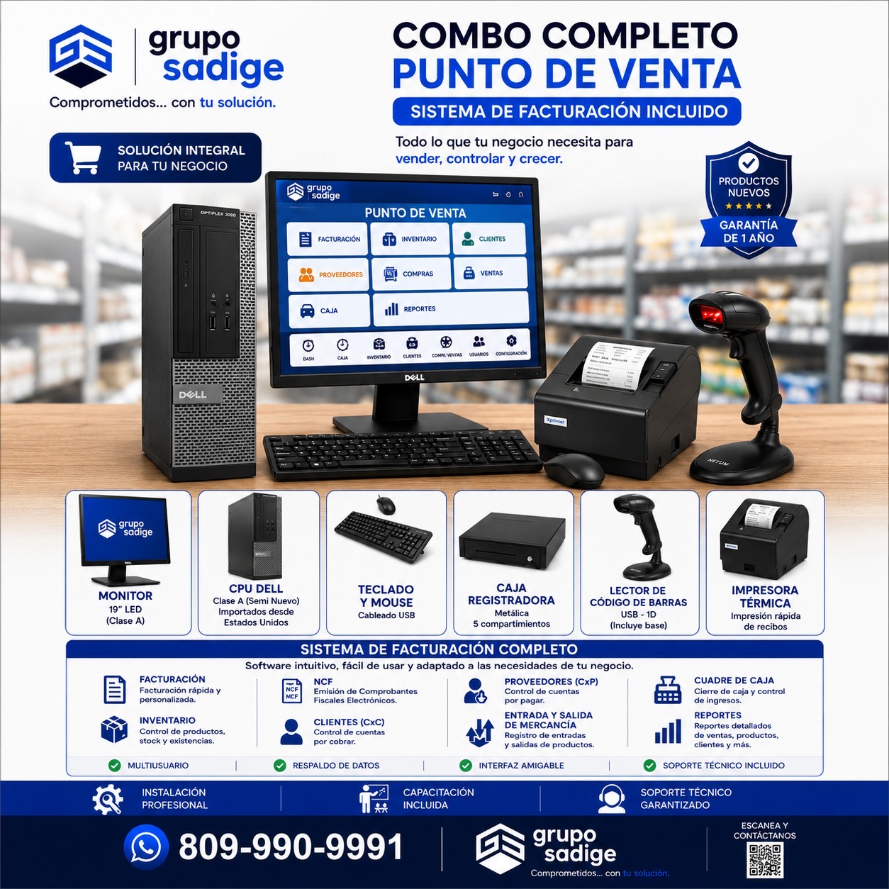 Imagen de Punto de venta con sistema de facturación